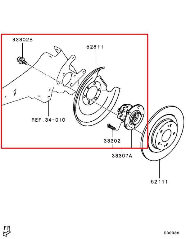 13-25 Mitsubishi Outlander Sport SE 4WD Rear Suspension Left Spindle Knuckle Hub2