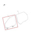 2011-2026 Dodge Durango SXT Front Left Door Window Movable Glass 68068671AC1