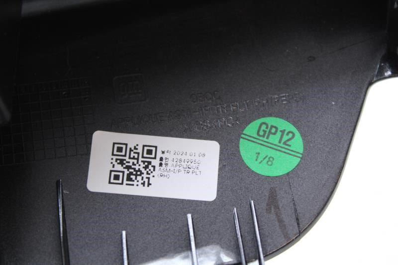 2024-25 Chevrolet Trax Dash Right and Left Side Trim Plate Applique 42849950 OEM - Alshned Auto Parts