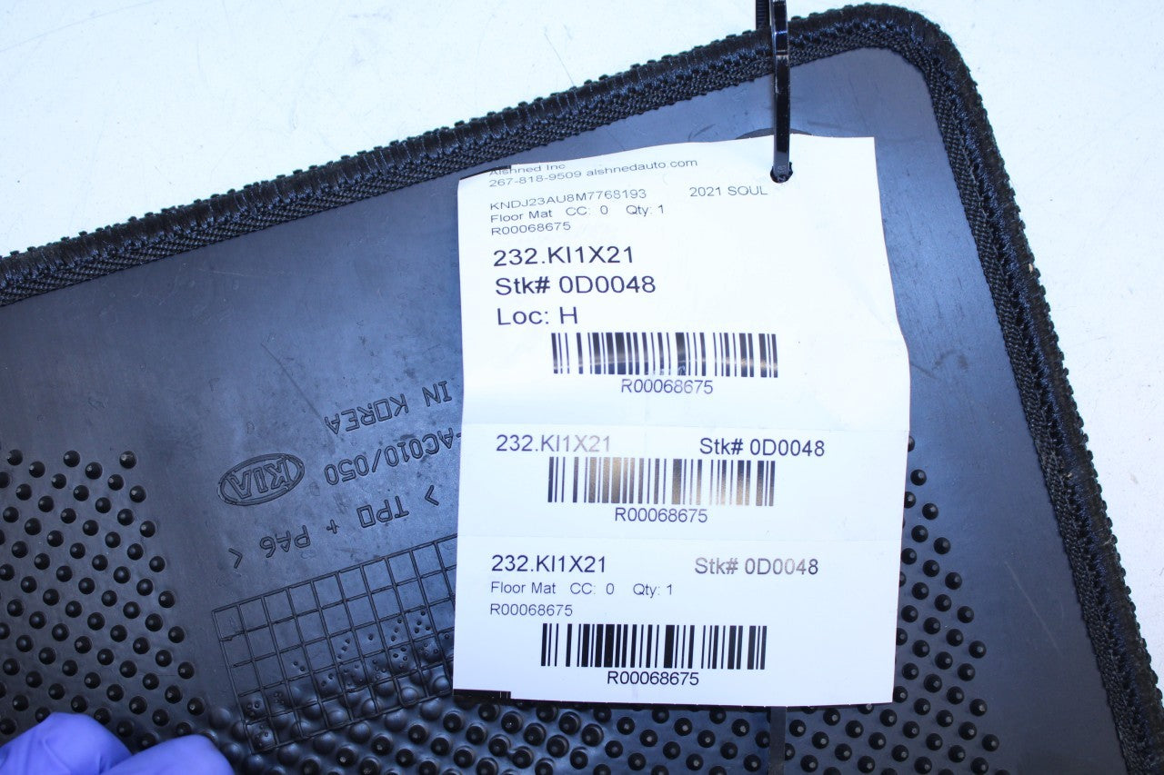 2020-25 Kia Soul LX Front and Rear RH and LH Side Interior Carpet Floor Mats Set - Alshned Auto Parts
