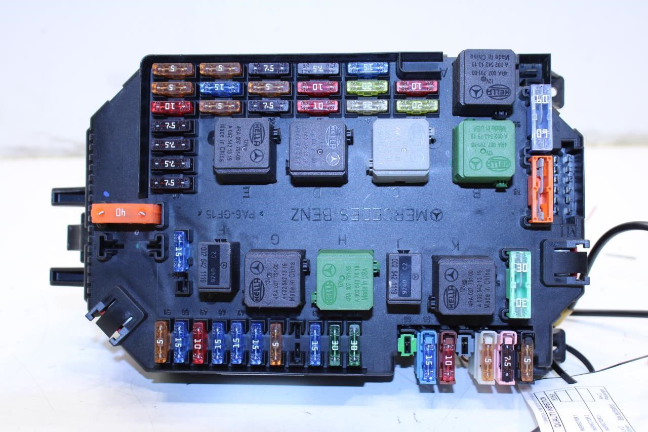 07-10 Mercedes-Benz S550 Under Hood Fuse Relay Junction Box w/ SAM 221-545-16-01 - Alshned Auto Parts