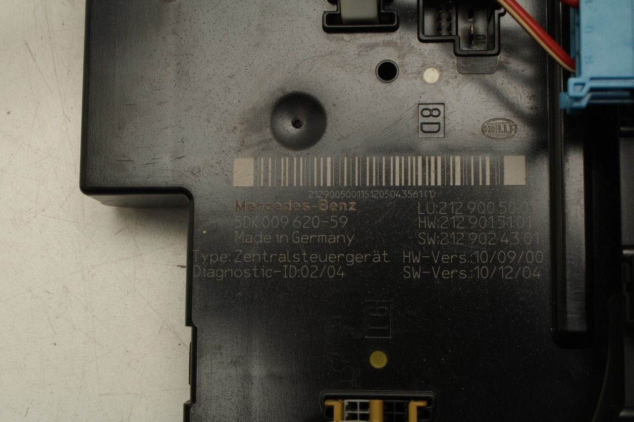 10-16 Mercedes-Benz E350 Sport 4Matic Rear SAM Fuse Relay Junction Block Module - Alshned Auto Parts