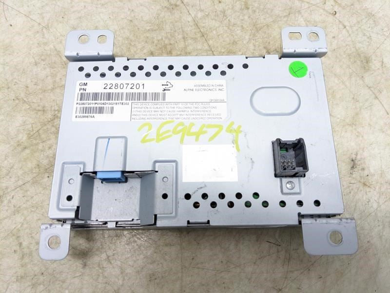 2015 Chevrolet Equinox Upper Dashboard Information Display Screen 22807201 OEM - Alshned Auto Parts
