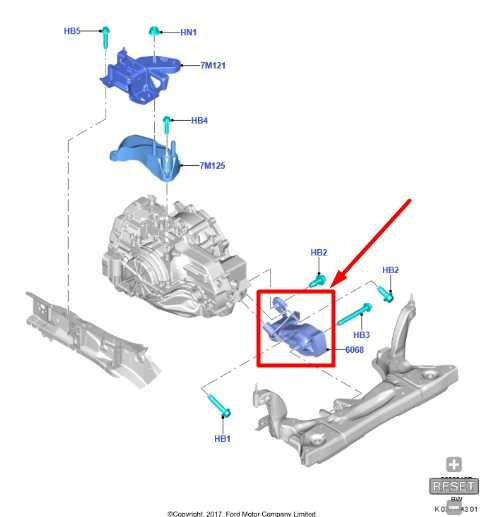 2018-2022 Ford EcoSport 2.0L AT Engine Torque Strut Housing Rod GN1Z-6068-Q OEM - Alshned Auto Parts