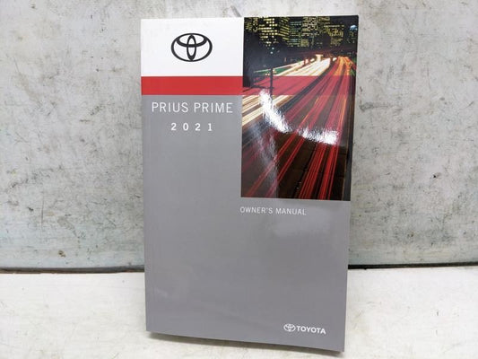 2021 Toyota Prius Prime Owners Manual set with Case 01999-47D71 0M47D71U OEM - Alshned Auto Parts