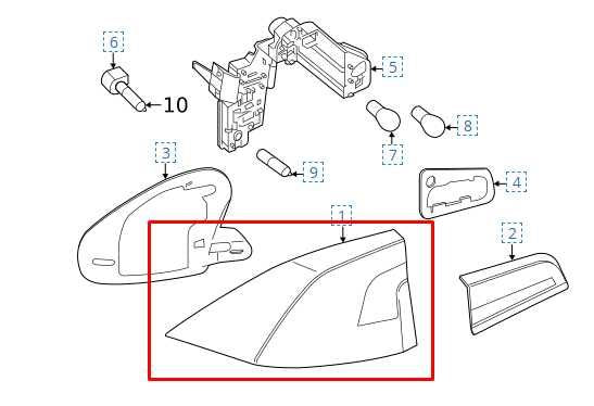 2015-2016 Volvo S60 T5 Premier Rear Right Side Outer Tail Light Lamp 31395931 - Alshned Auto Parts