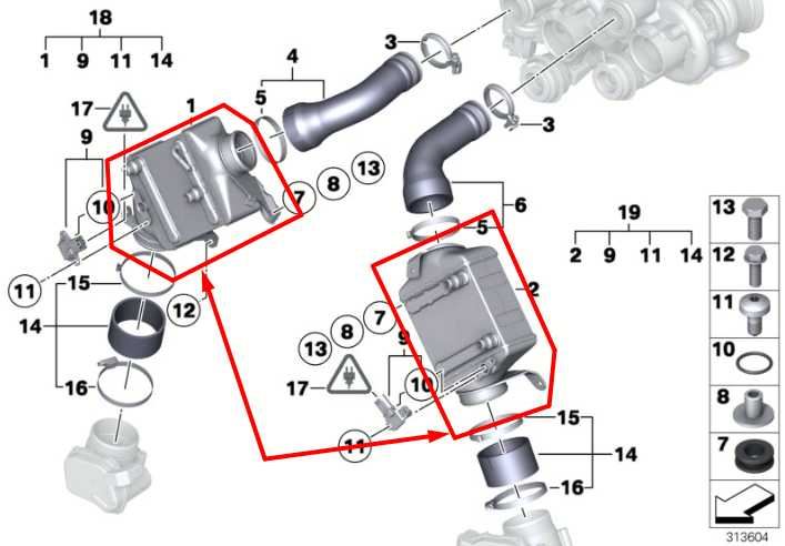10-12 BMW 750Li xDrive 4.4L LH and RH Engine Intercooler 115K 17517575403 *ReaD* - Alshned Auto Parts