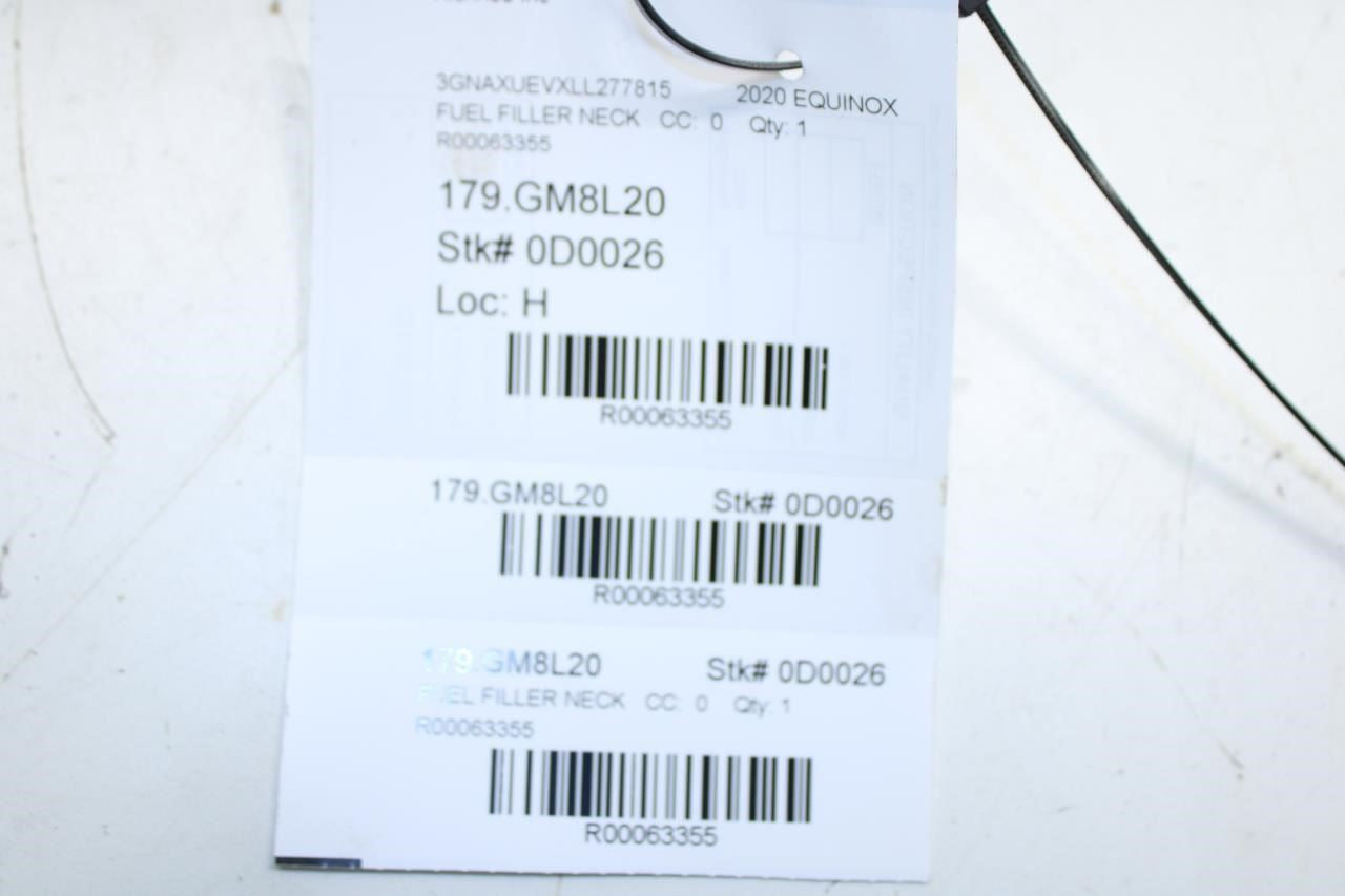 2018-2024 Chevrolet Equinox LT 1.5L Fuel Filler Neck Tube Pipe 84814671 OEM - Alshned Auto Parts