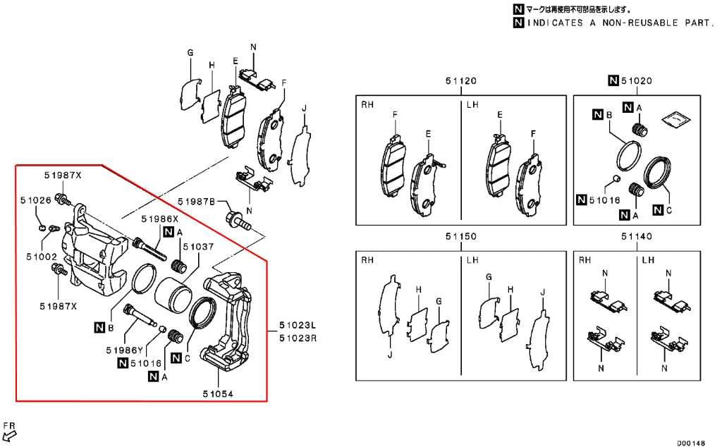 2018-2025 Mitsubishi Eclipse Cross ES Front Left Driver Side Brake Disc Caliper - Alshned Auto Parts