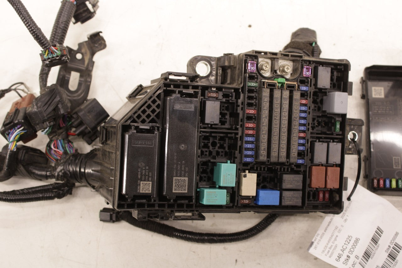2023-2025 Acura Integra A-Spec 1.5L FWD Engine Bay Wiring Harness Fuse Relay Box - Alshned Auto Parts