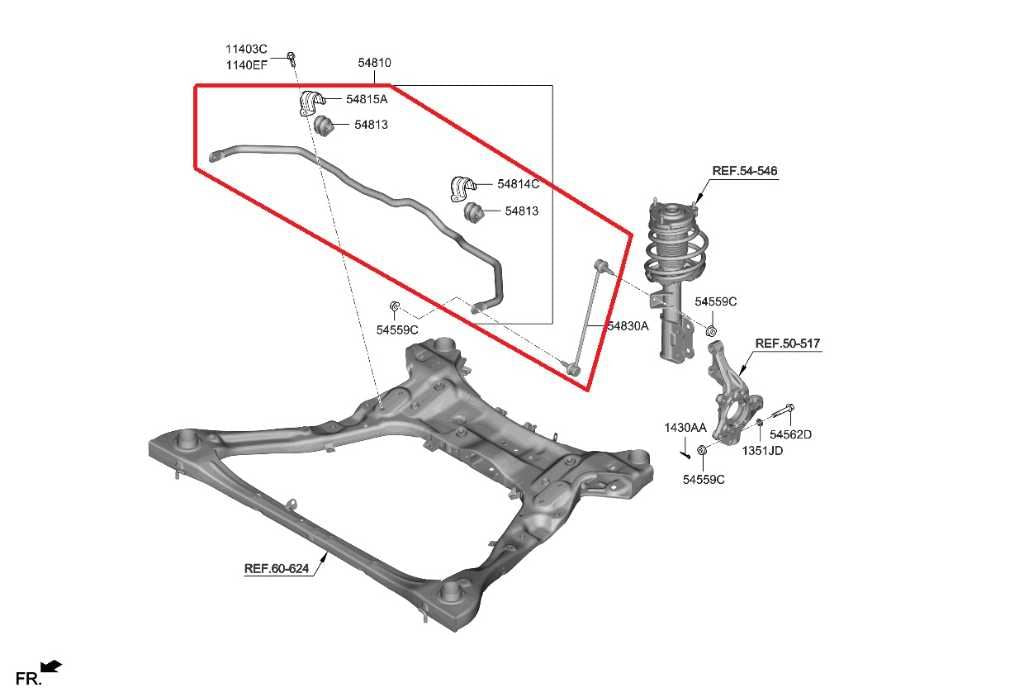 2021-24 Kia K5 GT-Line 1.6L AWD Front Stabilizer Sway Anti-Roll Bar 54810-L1000 - Alshned Auto Parts