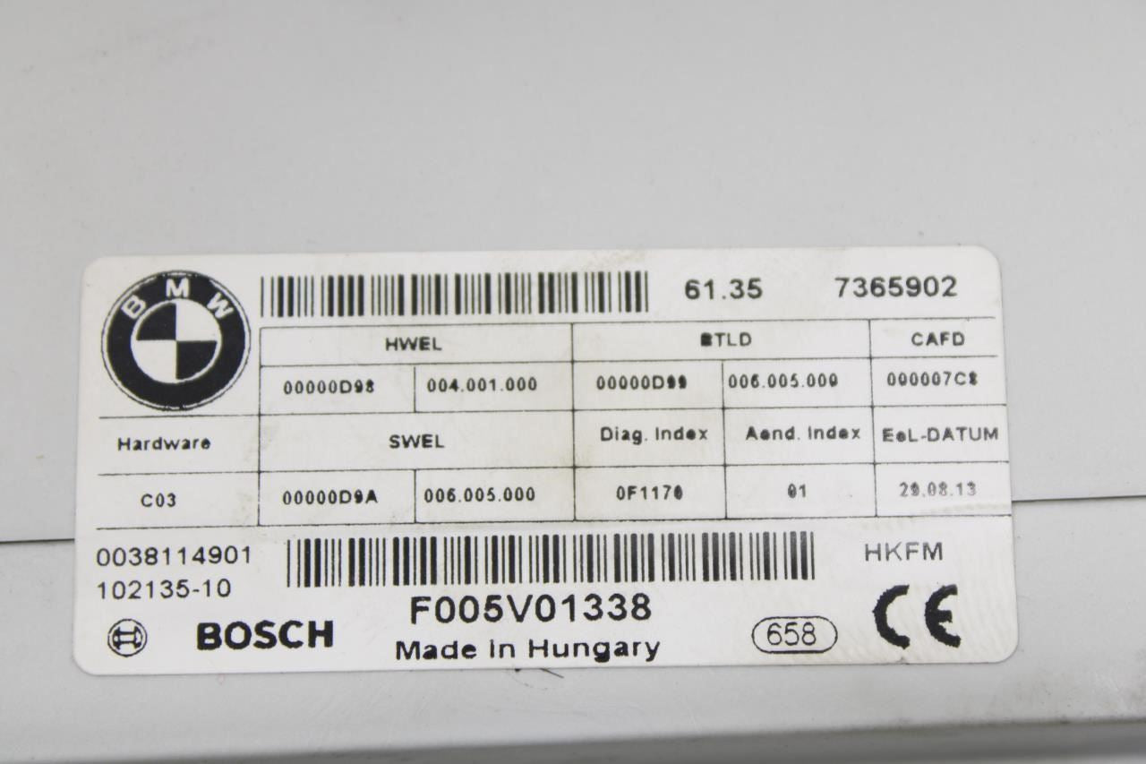 2010-2015 BMW 750I xDrive Rear Trunk Lid Liftgate Control Module 61357365902 OEM - Alshned Auto Parts