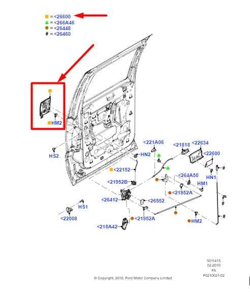 2005-2016 Ford F250 SD Rear Right Side Door Exterior Handle 7C34-3626600 OEM - Alshned Auto Parts