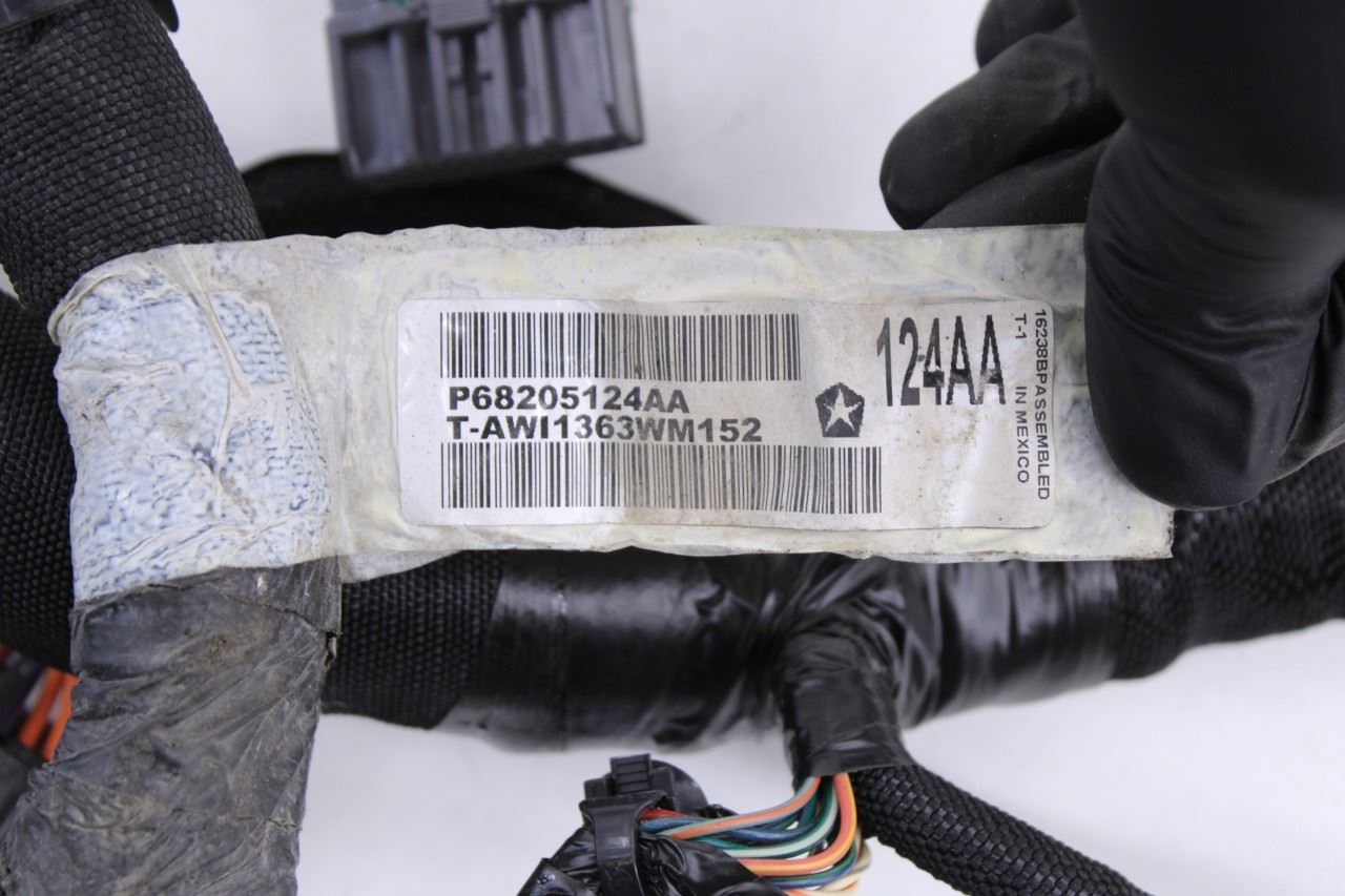 2013 Jeep Wrangler Unlimited Sport Dash Instrument Panel Wiring Harness *ReaD* - Alshned Auto Parts