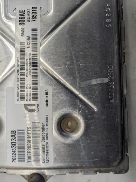 2016-2019 Ram 1500 Classic SLT 5.7L AWD Engine Computer Control Module ECU ECM7