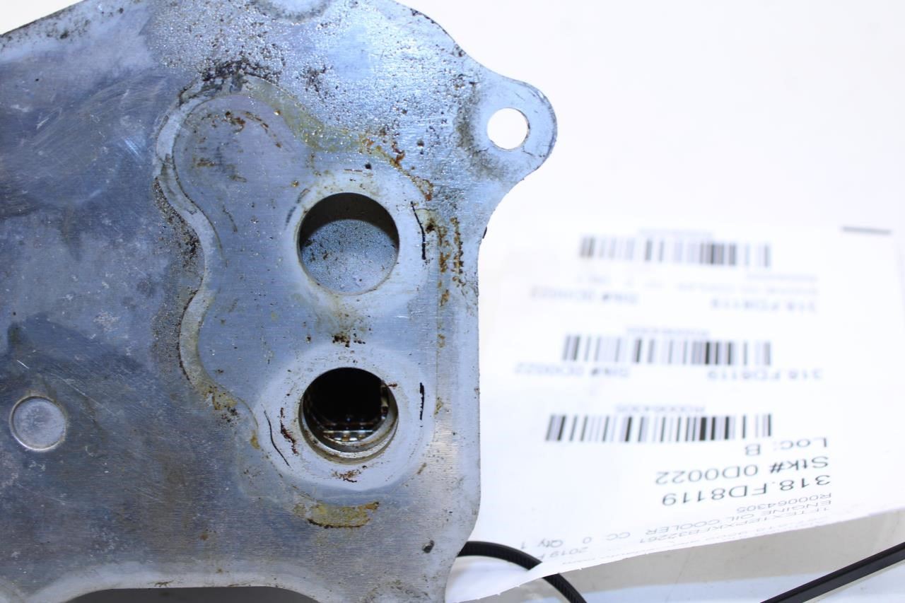 2015-2020 Ford F150 XL 2.7L turbo Engine Oil Cooler FL3E-6A642-AB OEM - Alshned Auto Parts