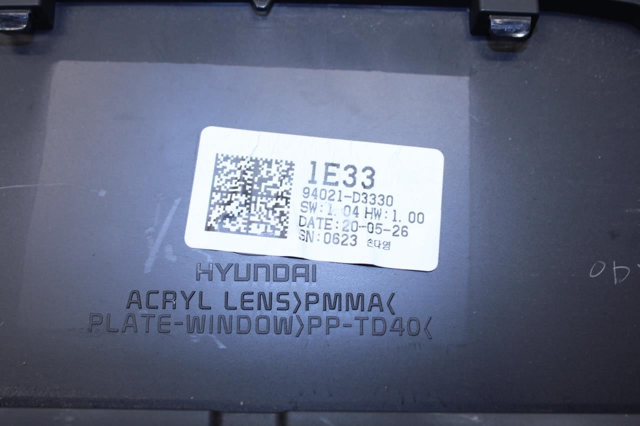 19-21 Hyundai Tucson Value Speed Gauge Instrument Cluster 87K Mileage 94021D3330 - Alshned Auto Parts