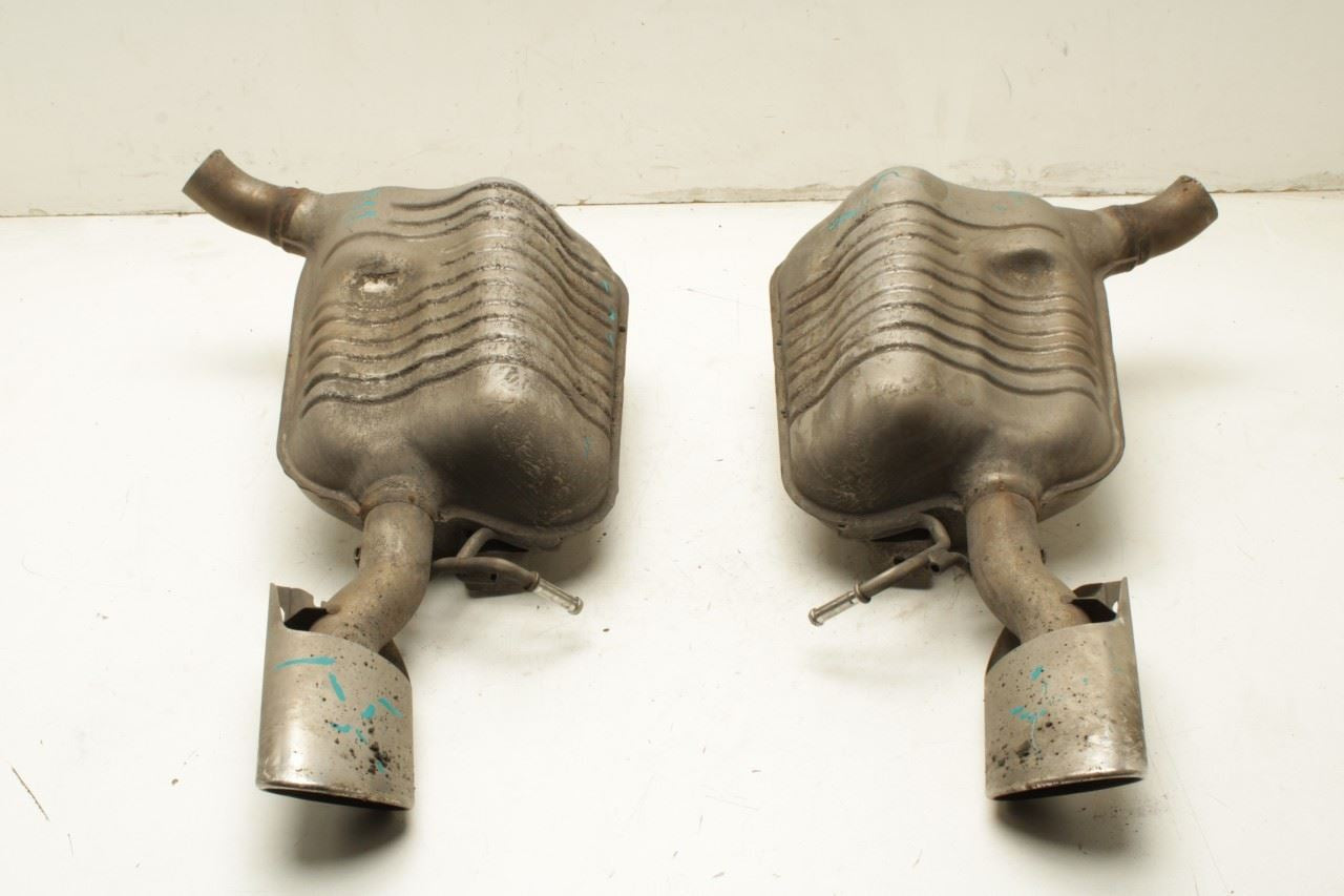 12-13 Mercedes-Benz E350 Sport 4Matic Rear Left and Right Exhaust System Muffler - Alshned Auto Parts