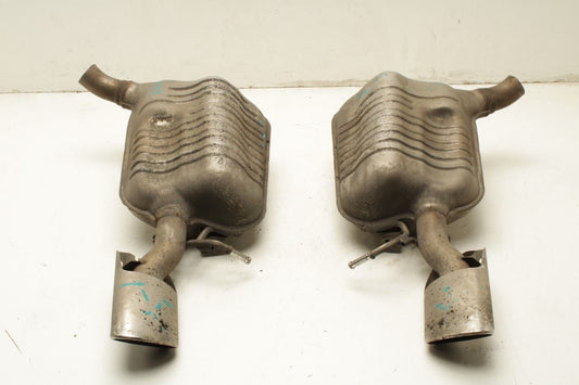 12-13 Mercedes-Benz E350 Sport 4Matic Rear Left and Right Exhaust System Muffler - Alshned Auto Parts