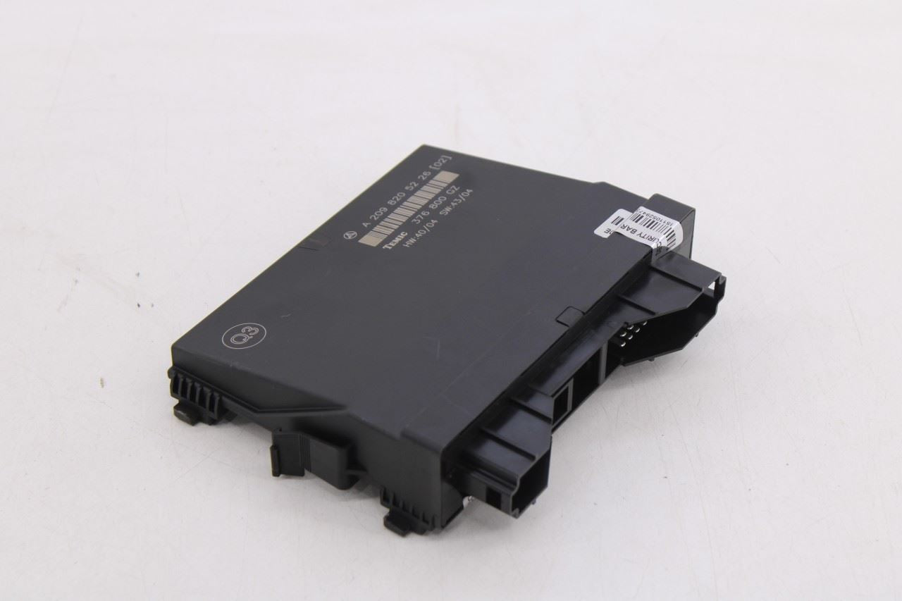 2006-2009 Mercedes-Benz CLK 350 Rear Temic Computer Control Module 209-820-52-26 - Alshned Auto Parts