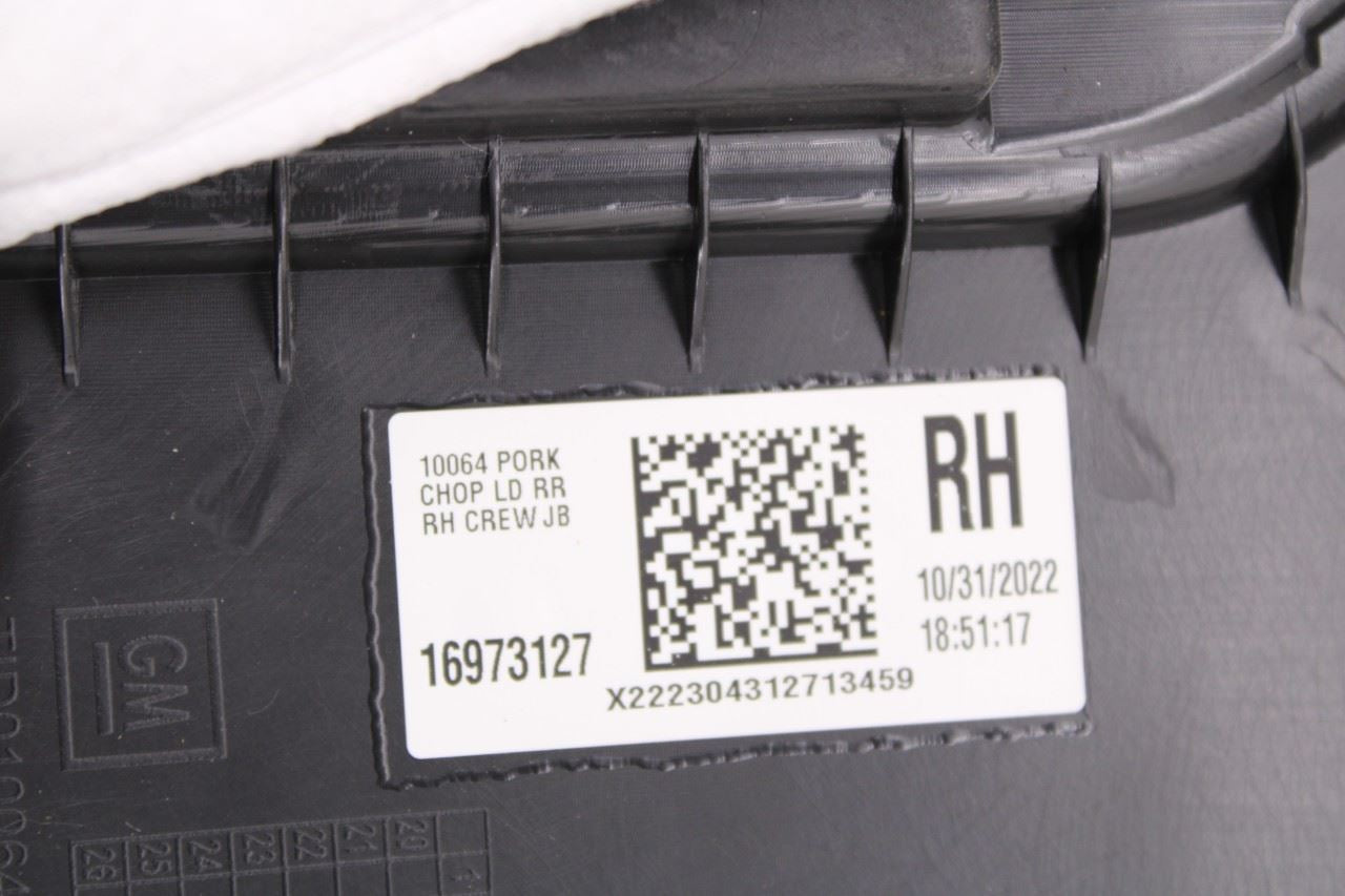 2022-2024 Chevrolet Silverado LT-L Crew Cab Rear Right Door Trim Panel 87849817 - Alshned Auto Parts