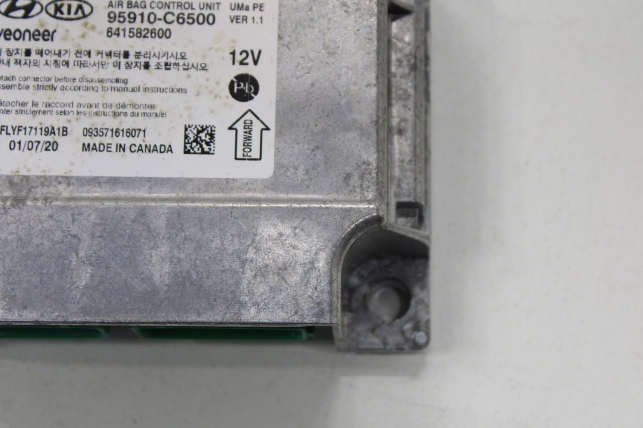 2019-2020 KIA Sorento LX Air Bag SRS Restraints Computer Control Module 95910-C6500 OEM - Alshned Auto Parts