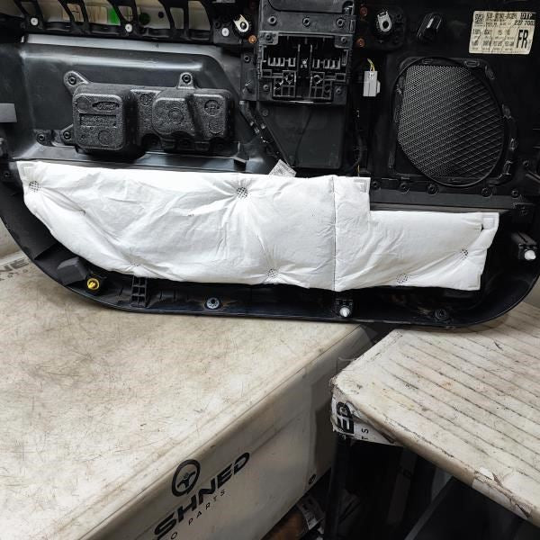 2015 Ford F150 Platinum Front Right Door Trim Panel Ebony FL3B-1823942-LA OEM - Alshned Auto Parts