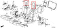 14-18 Acura MDX w/ Technology Pkg Rear RH Left and Center 2nd Row Seat Headrest - Alshned Auto Parts