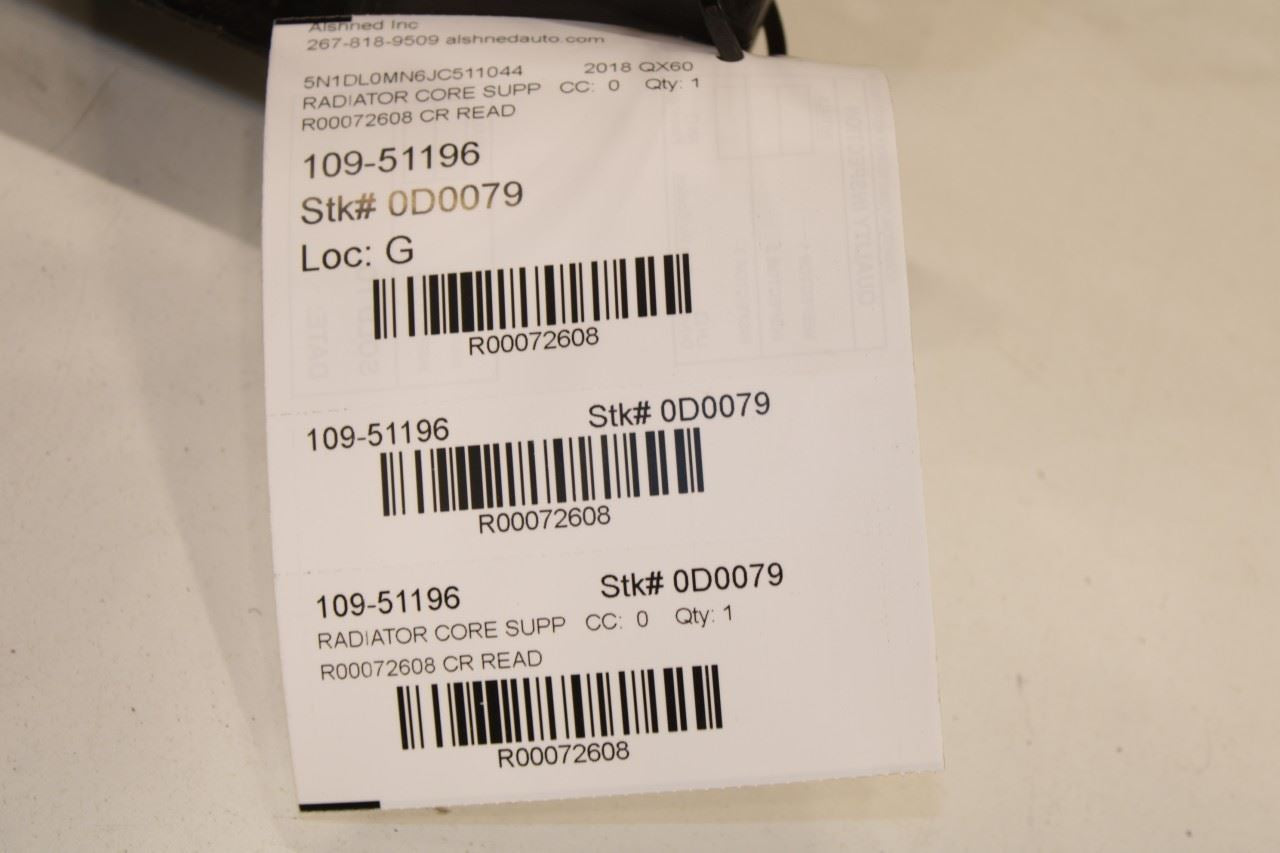2014-2020 Infiniti QX60 Radiator Core Support Assembly 62500-3JA0A OEM *ReaD - Alshned Auto Parts