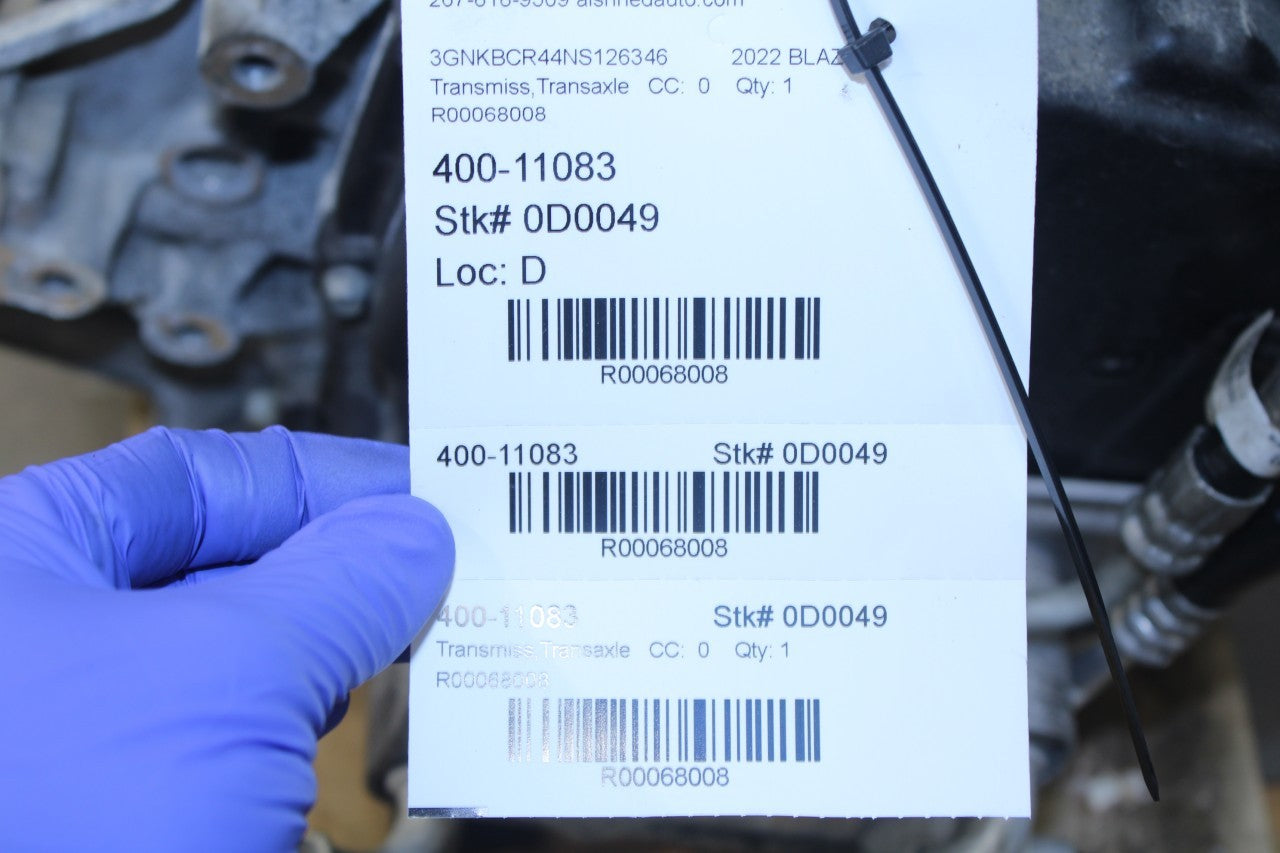 2020-2024 Chevrolet Blazer 2LT 2.0L FWD 9-Spd Auto Transmission 56K 24297432 OEM - Alshned Auto Parts