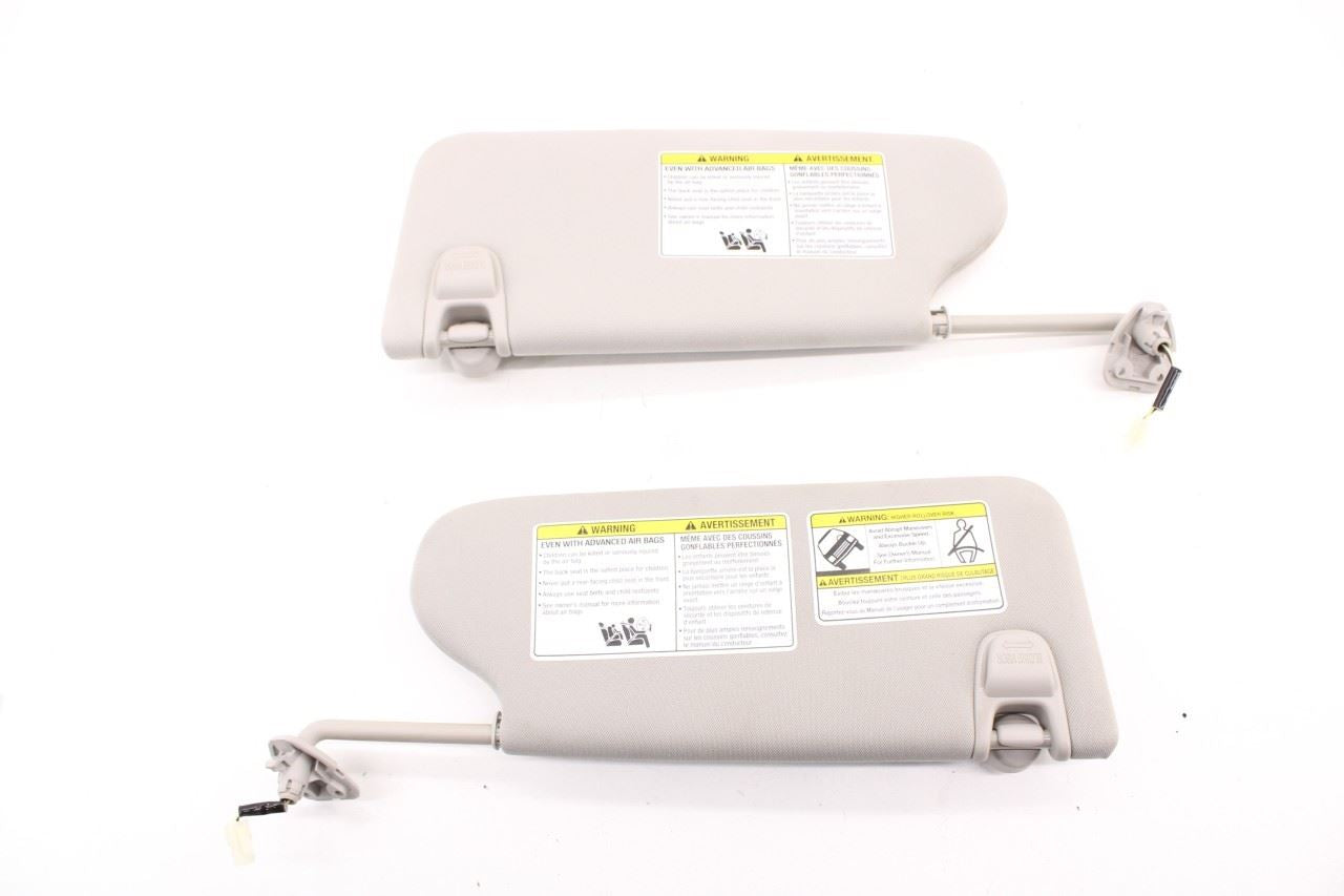 19-25 Infiniti QX50 Luxe FWD Front RH and LH Sun Visor Set w/ Illuminated Mirror - Alshned Auto Parts