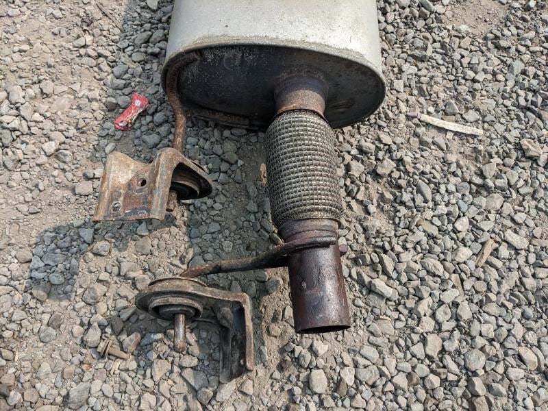 2015-2017 Ford F150 3.5L Rear Exhaust System Muffler and Pipe GL3Z-5230-B OEM - Alshned Auto Parts