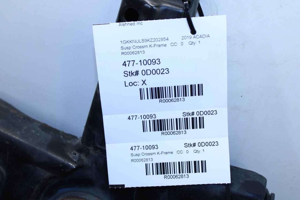 2017-2023 GMC Acadia SLT-1 AWD Front Suspension Crossmember Subframe 84362334 - Alshned Auto Parts