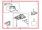 2010-13 Mercedes-Benz E350 Sport 4Matic Front Right Side Rear View Mirror *ReaD* - Alshned Auto Parts