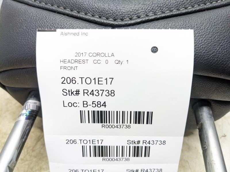 2014-17 Toyota Corolla Front Left/Right Seat Headrest Leather 71910-02J90-C5 OEM - Alshned Auto Parts