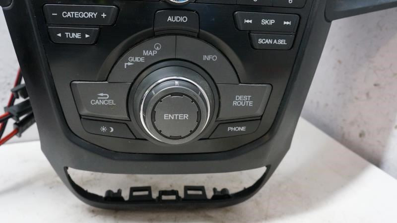 13-15 Acura RDX Navigation Radio Faceplate Control w/ Receiver 39540-TX4-A030-M1 - Alshned Auto Parts