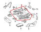 10-13 Mercedes-Benz E350 Sport 4Matic Front Seat RH Lower Track Frame w/ Motors - Alshned Auto Parts