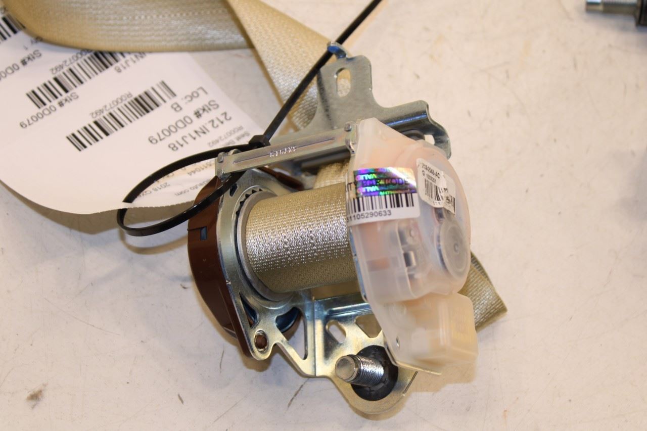 2014-20 Infiniti QX60 3.5L Rear Passenger Right Side 3rd Row Seat Belt Retractor - Alshned Auto Parts