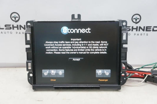 2014 Jeep Grand Cherokee Uconnect 8.4'' Display Radio Navi Receiver 68224525AH - Alshned Auto Parts