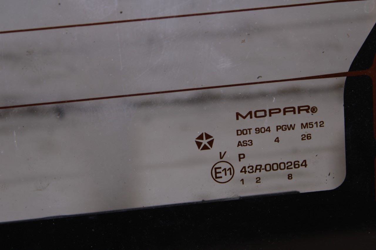 2013-2018 Ram 1500 Crew Cab Big Horn Rear Window Power Sliding Backlite Glass - Alshned Auto Parts