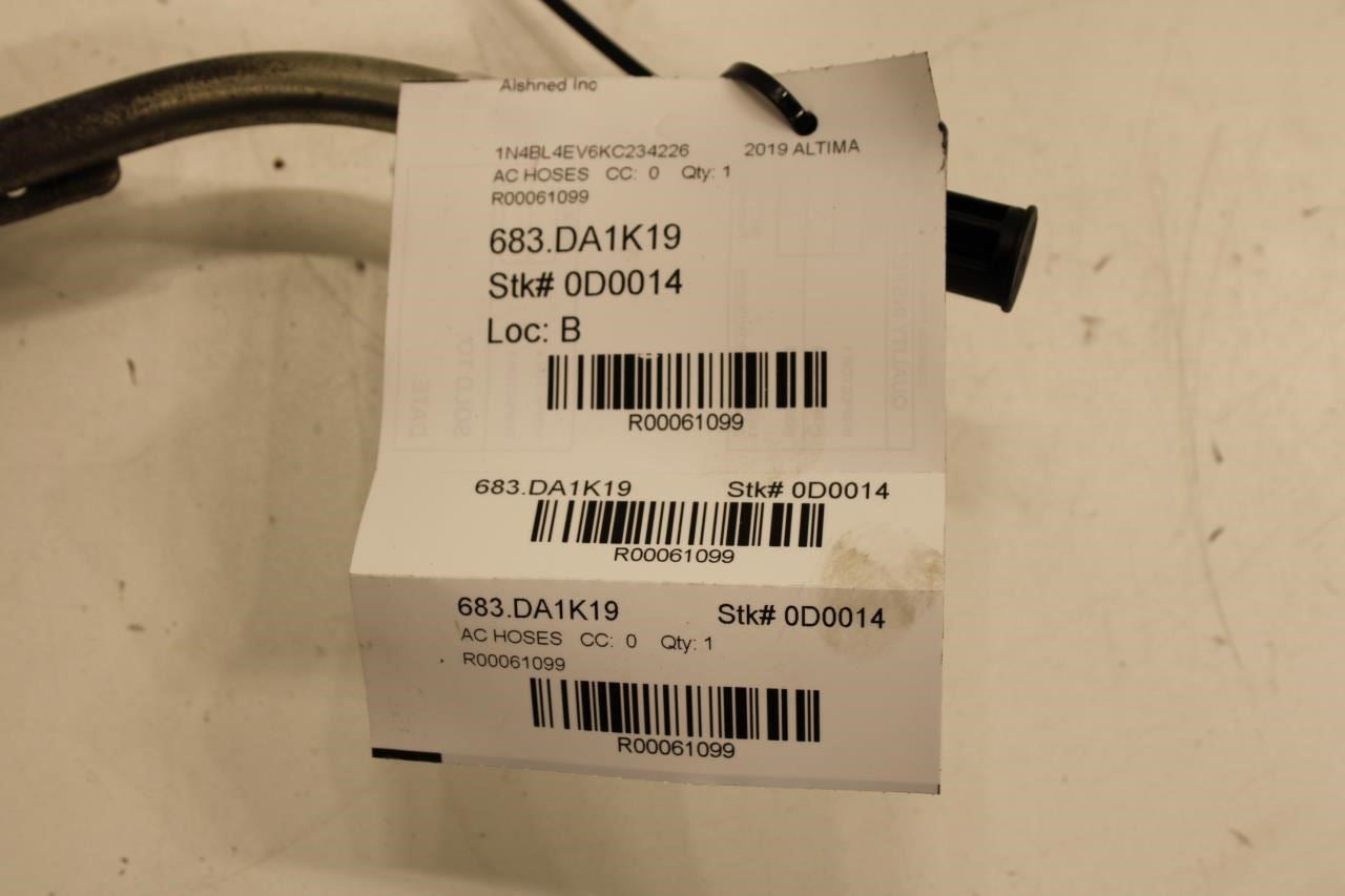 2019 Nissan Altima SL 2.5L Engine Oil Level Dipstick Guide Tube 31080-6CA0A OEM - Alshned Auto Parts