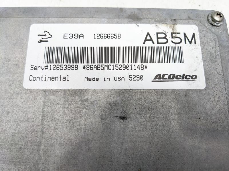 2013-2015 Cadillac ATS Engine Computer Control Module ECU ECM 12666658 OEM - Alshned Auto Parts