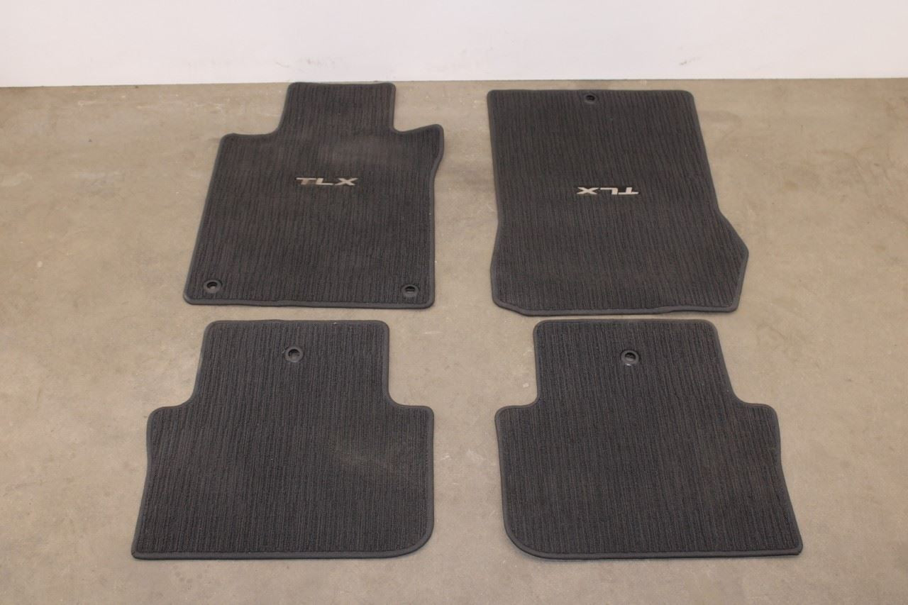2015-17 Acura TLX Tech 3.5L Front and Rear RH and LH Side Carpet Floor Mats Set0