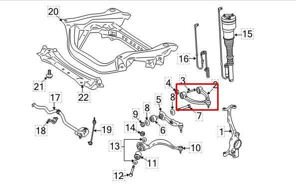 2007-2013 Mercedes-Benz S550 AWD Front Right Upper Control Arm 221-330-90-07-80 - Alshned Auto Parts