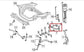 2007-2013 Mercedes-Benz S550 AWD Front Right Upper Control Arm 221-330-90-07-80 - Alshned Auto Parts