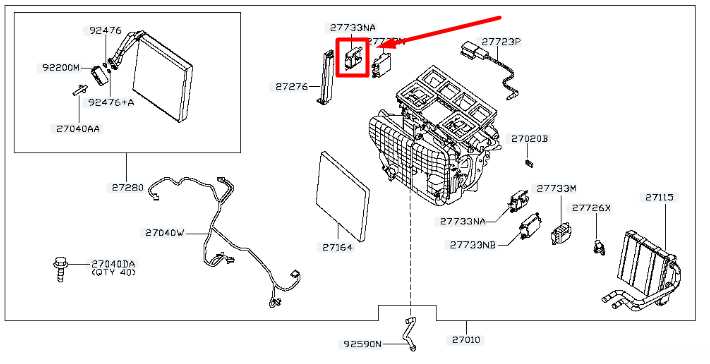 2013-2020 Nissan Pathfinder HVAC Air Mix Door Actuator 27732-3JC1A OEM - Alshned Auto Parts