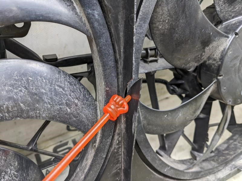 16-19 Infiniti Q50 3.0L Dual Radiator Cooling Fan Motor Assy 21481-4HK0A *ReaD* - Alshned Auto Parts