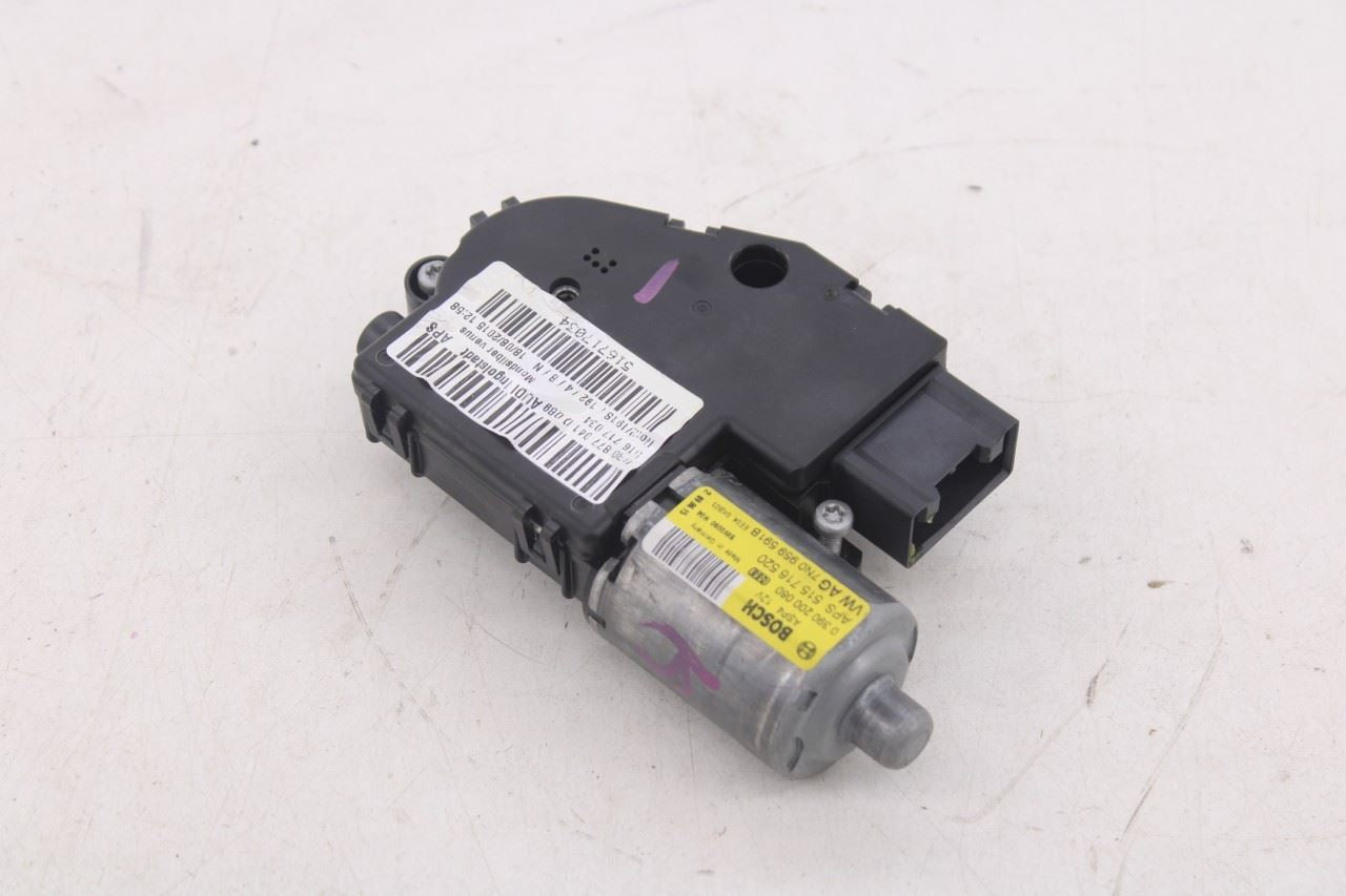 09-17 Audi Q5 Premium Roof Power Sliding Glass Sunroof Motor Set of 2 7N0959591B18