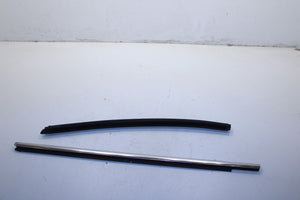 2017-2020 Maserati Ghibli Front Left Side Door Belt Outer and Inner Weatherstrip