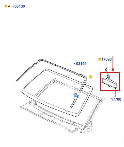 13-16 Ford F250 Lariat Crew Cab Interior Inside Rear View Mirror BU5A-17E678-LA - Alshned Auto Parts